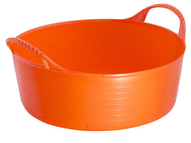 Red Gorilla Tub Trug Shallow Orange 15L Sp15o