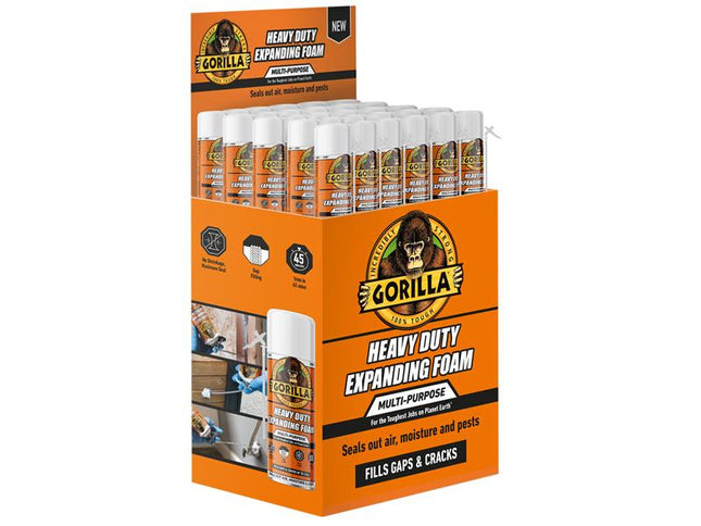 Gorilla Glue Heavy-Duty Expanding Foam Display Cube