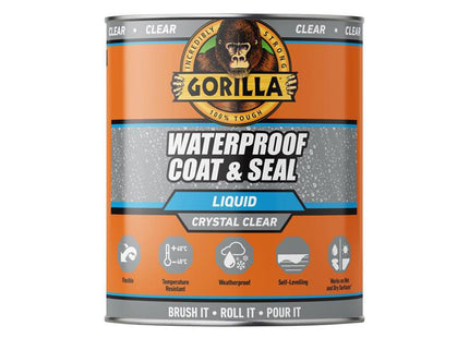 Gorilla Glue Gorilla Waterproof Coat & Seal Clear 473Ml