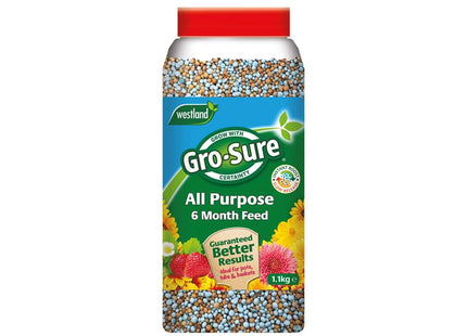 Gro-Sure All Purpose 6 Month Feed 1.1kg Jar