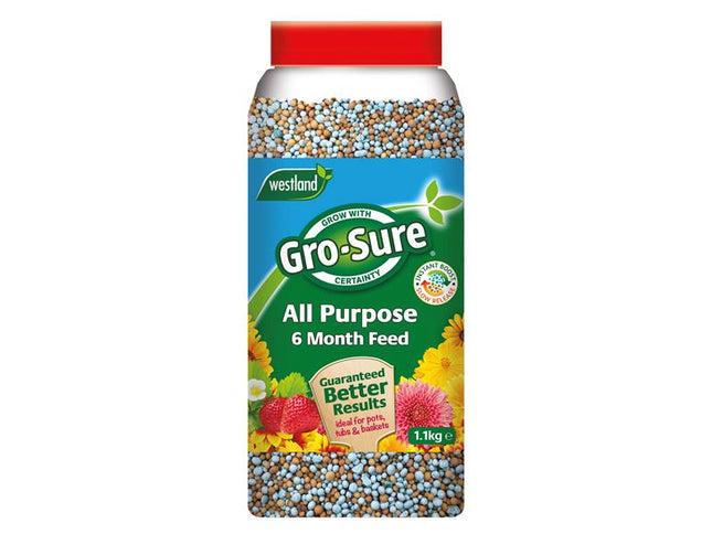 Gro-Sure All Purpose 6 Month Feed 1.1kg Jar