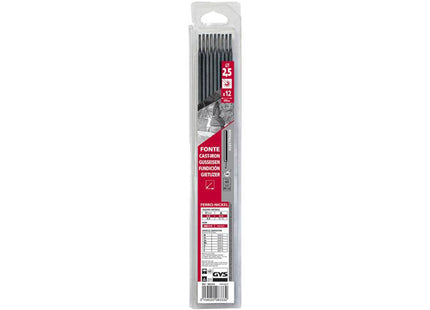 Gys Welding Cast Iron Electrodes 2.5mm (Pack 12)