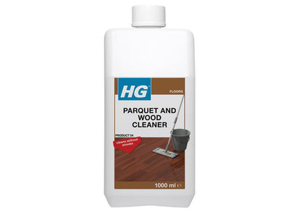 HG 54 Parquet Cleaner 1 Litre - Fresh-Scented, For Varnished Floors