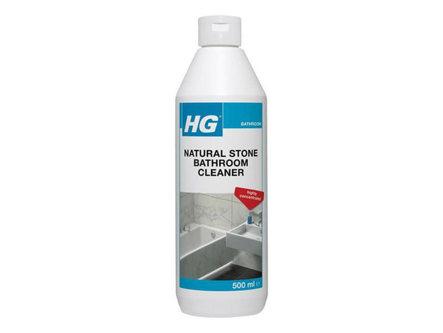 HG Natural Stone Bathroom Cleaner 500ml - Safe for Natural Stone