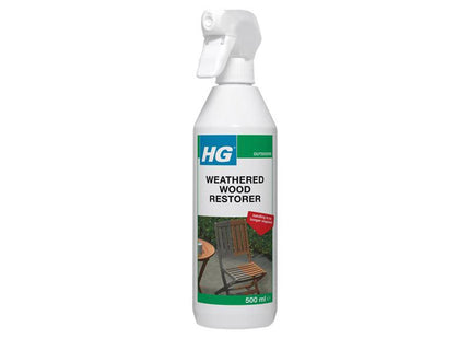 H G Weathered Wood Restorer 500Ml