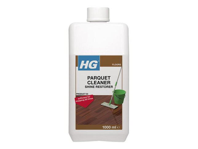H G Parquet Cleaner Shine Restorer 1 Litre