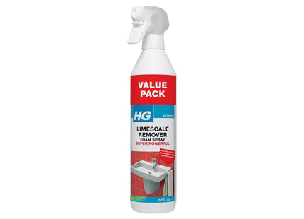H G Limescale Remover Foam Spray Super Power 650Ml 605065106