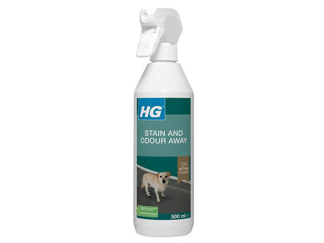 HG Stain & Odour Away Dog 500ml - OXI Action for Stains