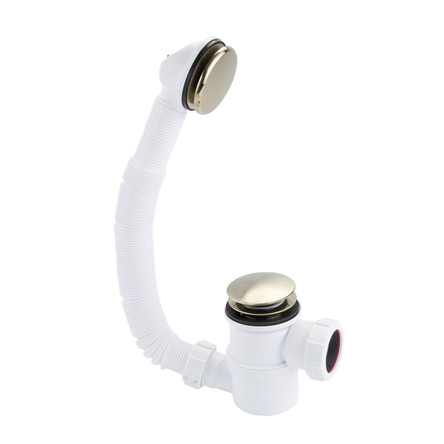 McAlpine Bath Trap Waste & O/Flow -  Brushed Brass