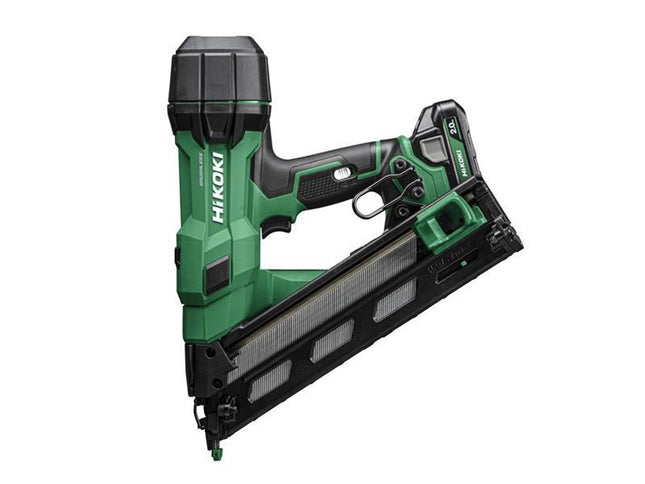 Hikoki Nt1865daajxz 15Ga Angled Finishing Nailer 18V 2 X 2.0Ah
