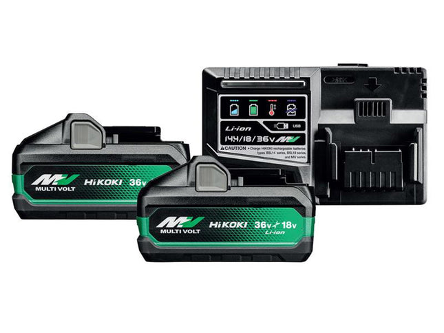 Hikoki Uc18ysl3jjz Mv Start Pack 4.0Ah/8.0Ah 18V