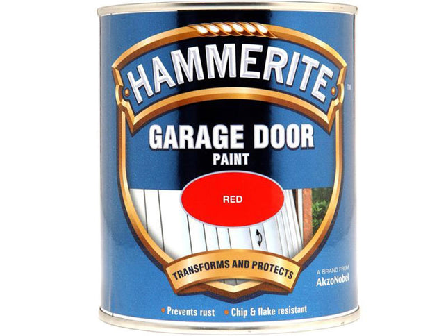 Hammerite Garage Door Enamel Red 750Ml