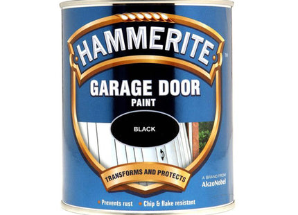 Hammerite Garage Door Enamel Black 750Ml