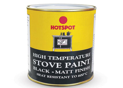 Hotspot Stove Paint Matt Black 250Ml