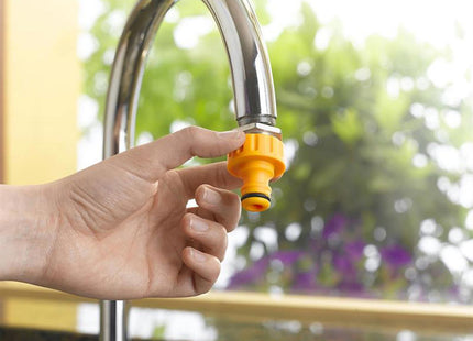 Hozelock Indoor Threaded Tap Connector 22mm - 100-000-784