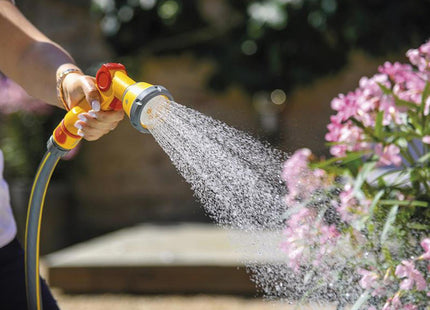 Hozelock Multi Spray Soft Touch Gun - 5 Spray Patterns, Adjustable Flow Control