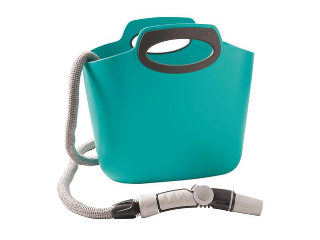 Hozelock Aquapop Self-Extending Hose 30M Blue - 100-010-424 - Perfect for Garden Watering