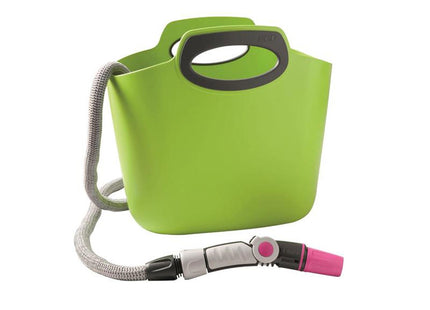 Hozelock Aquapop Self-Extending Hose 30M Lime - 100-010-426 - Convenient Watering Solution