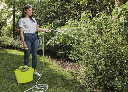 Hozelock Aquapop Self-Extending Hose 30M Lime - 100-010-426 - Convenient Watering Solution