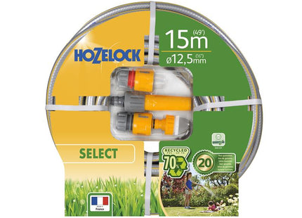 Hozelock 7215P Starter Hose Starter Set 15m 12.5mm (1/2in) Diameter 