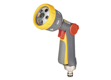 Hozelock Multi Plus Spray Gun - 7 Spray Patterns, Adjustable Flow Control