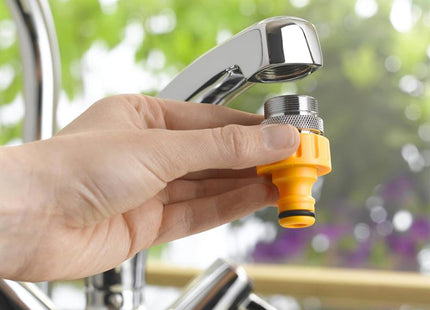 Hozelock Indoor Threaded Tap Connector 24Mm 2159