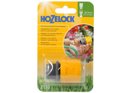 Hozelock Flat Hose Adaptor 2170