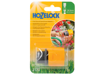 Hozelock Flat Hose Adaptor 2170