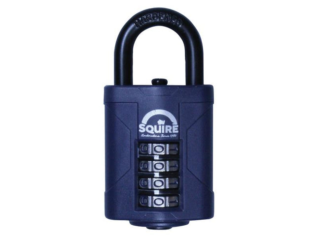 Squire CP40 Combination Padlock 4-Wheel 40mm Boxed