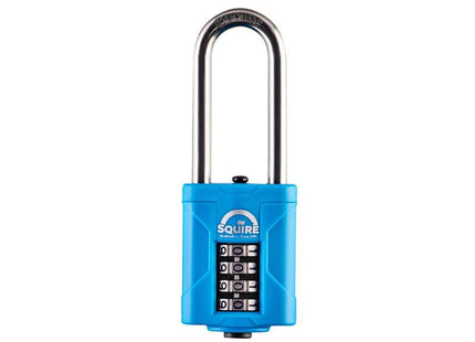 Squire Cp40s25 Heavy-Duty Rustproof Marine Combi Padlock 40mm Long Shackle 63mm Boxed