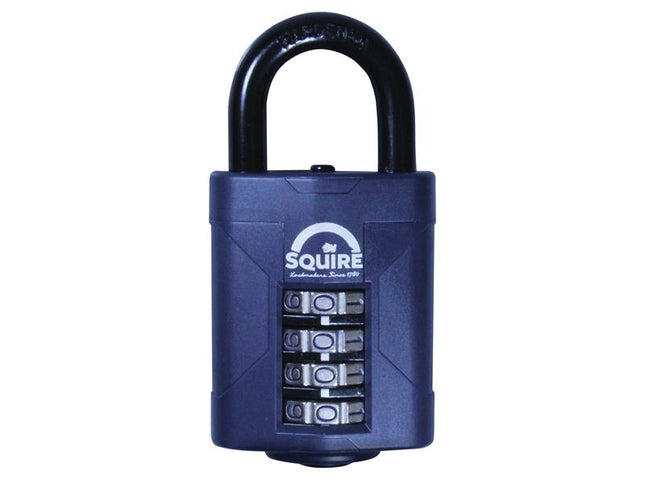 Squire CP50 Combination Padlock 4-Wheel 50mm Boxed