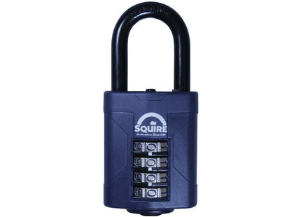 Squire CP50/1.5 Combination Padlock 4-Wheel 50mm Long Shackle 38mm Boxed