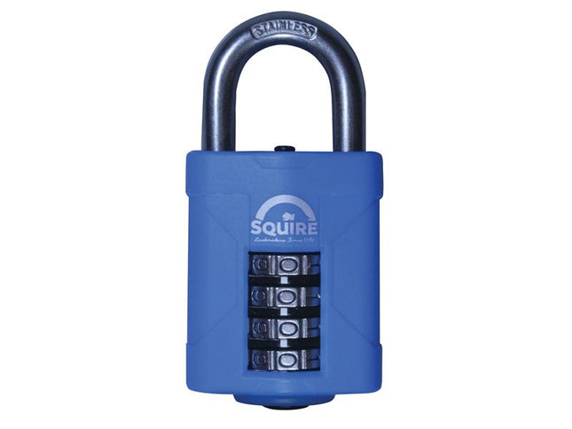 Squire CP50S Heavy-Duty Rustproof Marine Combi Padlock 50mm Boxed