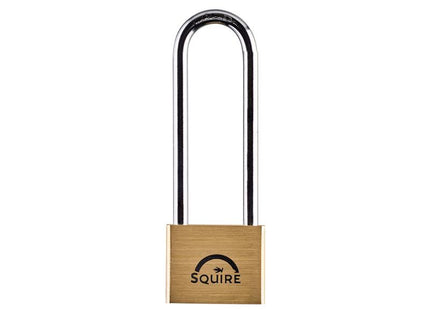 Squire LN44 Lion Brass Padlock 4-Pin 40mm - 100mm Long Shackle