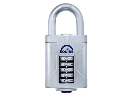 Squire Vulcan Open Boron Shackle Combination Padlock 60mm Boxed