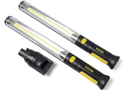 Hi-Spec Multi Work Light 2X10w Rechargeable - IP65 Rated - Black Finish