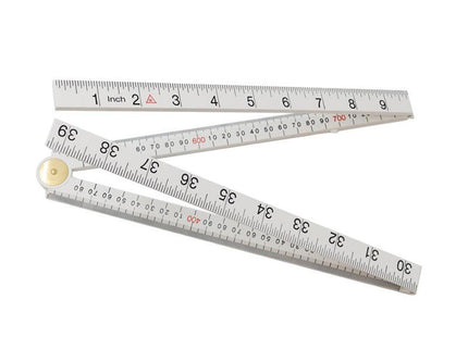 Hultafors G64-1-4-18Vi ABS Plastic Folding Rule 1M - 201504 - Reliable Measuring Tool