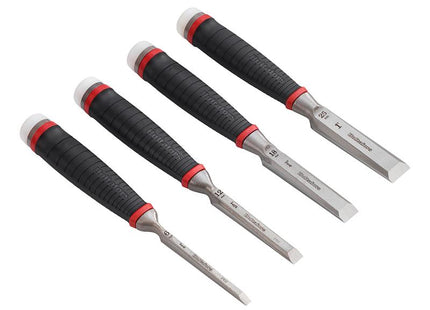 Hultafors HDCS4 Heavy-Duty Chisel Set, 4 Piece (6-25mm) HUL390671