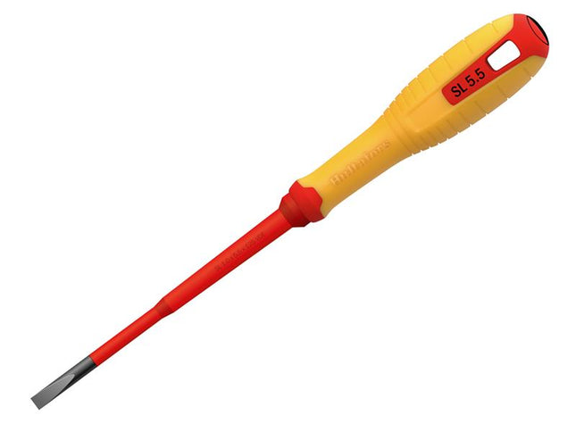 Hultafors VDE Slotted Screwdriver 5.5 x 125mm HUL445095