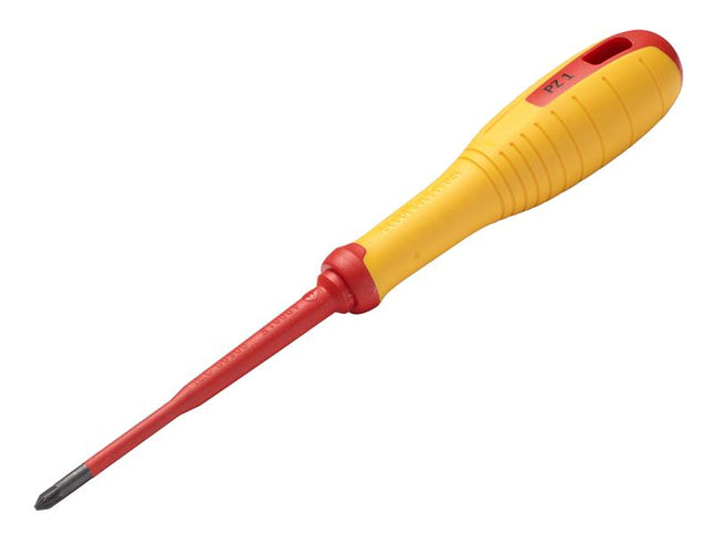 Hultafors VDE Pozidriv Screwdriver PZ1 x 100mm HUL446015