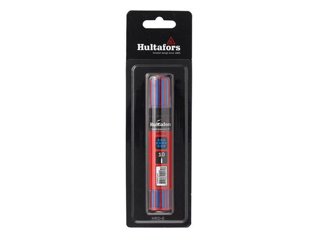 Hultafors Dry Marker Refill Blue (10) Blister Pack HUL650270