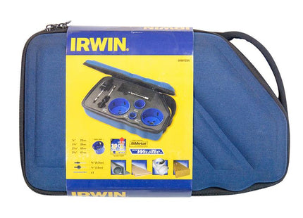 IRWIN 400 SE Bi-Metal High Speed Holesaw Set, 7 Piece