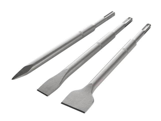 IRWIN SDS Plus Chisel Set, 3 Piece