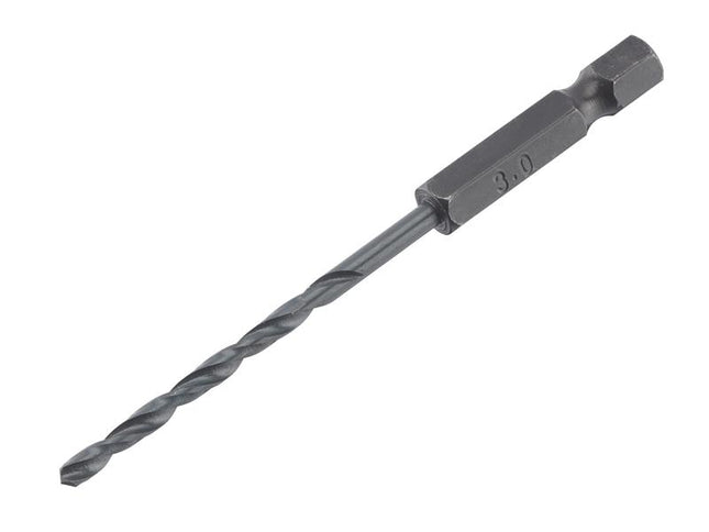 IRWIN® HSS Drill Bit Hex Shank Bit 3.0mm                                               