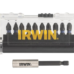 IRWIN® Impact Pro Performance Pozi Screwdriver Bit Set, 10 Piece                       