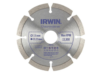 IRWIN® Segmented Diamond Blade 115 x 22.23mm                                           