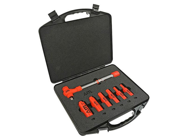 ITL Insulated Insulated 1/2in Drive Imperial Torque Wrench Kit, 7 Piece