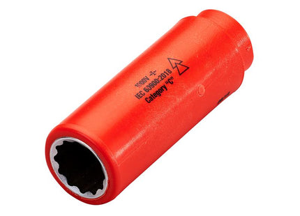 ITL Insulated Insulated 1/2in Drive Deep Socket 21mm