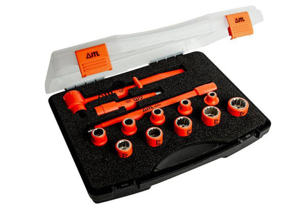 ITL Insulated Insulated 1/2In Drive Socket Set, 13 Piece