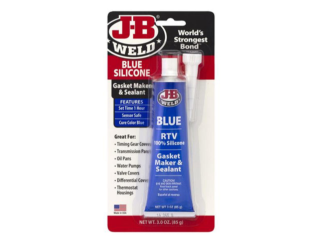 J-B Weld Silicone Gasket Maker & Sealant Blue 85g